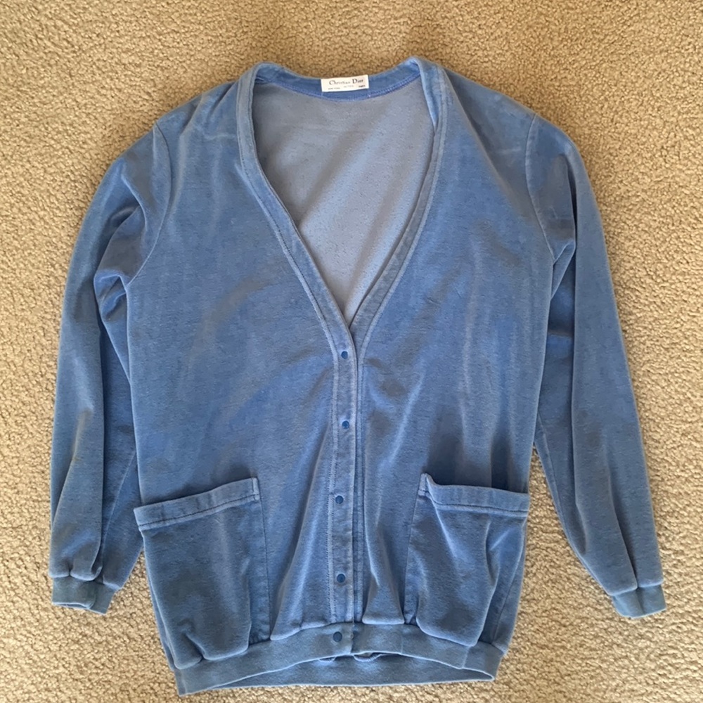 Vintage Christian Dior cardigan sweater